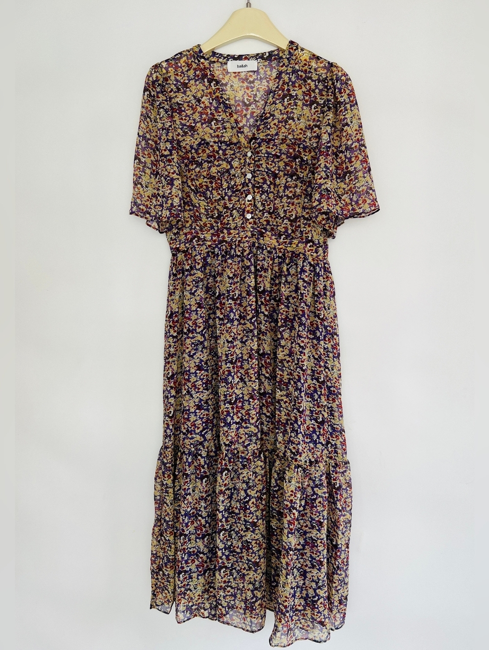 Ba&sh LARIOL short-sleeved dress - Picture 7 of 14